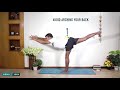 Virabhadrasana III (Warrior III Pose) Benefits, How to Do by Yogi Ritesh- Siddhi Yoga