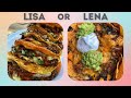 Lisa Or Lena ❤️‍🔥  #pt1 || food edition! 🍉🍡🍧🍬🍭