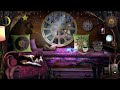 Witch's Reading Nook Ambience 🧹📚⭐🌙   Evening Version   Cozy Reading Sounds & ASMR