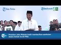 Ekspresi Gibran Rakabuming saat Presiden Jokowi Sebut 'Wali Kota Solo yang Saya Cintai'