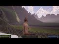 Unreal4| My first indie game. Footstep sounds change with landscape material.