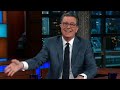 Sandra Bullock Takes The Colbert Questionert