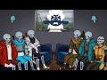 Sans Aus react to 'Don't listen' and Roblox part one and two - Past 'New Fate' react to (4/?)