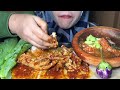 MUKBANG CEKER MERCON SAMBEL REBUS PETE TERONG LAMPENAS KANGKUNG REBUS