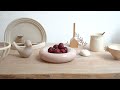 물레로 도자기 튜브 그릇 만들기 : Making a ceramic bowl on the wheel [ONDO STUDIO]