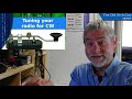 Ham Radio - Tuning your rig for CW, matching the other station's frequency.