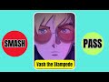 SMASH OR PASS ANIME EDITION #guessquiz #guess #quiz