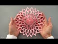 ❄️ СНЕЖИНКА ИЗ БУМАГИ ❄️ 3D PAPER SNOWFLAKE ❄️