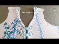 Eid decent neck style | عید کے لیے ڈیسنٹ گلے کا ڈیزائن |Summer kurti Stylish Gala | beginners 2022