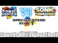 Sonic Heroes Special Stage Vs Sonic Generations music