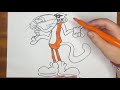 How to Draw Chester Cheetah 🐆