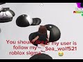 Follow my roblox 🤑