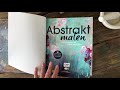 abstract painting, acrylic, easy, demo, nailbrush, beginners