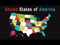 The 50 States Song - 50 States and Capitols of the United States of America Song