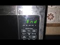 Kenmore Microwave End Chime