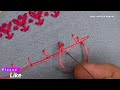 Basic knitting stitches,  Basic Stitched Border Design,  সহজ সেলাই, सरल सिलाई