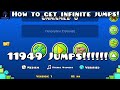 How to get infinite jumps | Geometry Dash