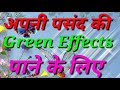 Love Green background screen effect HD video 24