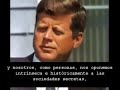 Por este discurso asesinaron a John F. Kennedy!