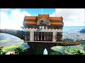 ARK: Titanosaurus Platform Base - The Hanging Gardens of Crystal Isles (Speed Build)