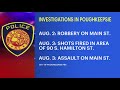 News 12 WC/HV Sun AM - Poughkeepsie Police probe weekend robbery fight & shooting incidents - 8-4-24