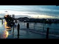 High tide tips into the town at St Peter Port