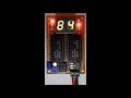 Dual 74143 to dual seven segment display with binary LED count with a 555 timer circuit