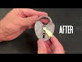 043 Restoring vintage locks using electrolysis