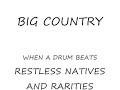 BIG COUNTRY WHEN A DRUM BEATS