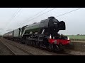 Ride out to catch the Flying Scotsman Steam Train