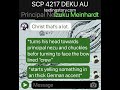 SCP 4217 DEKU AU Part 2