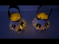 DIY Halloween Skeleton Lantern Lanterne squelette décoration Halloween facile