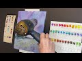 Using Pastel with Watercolor Tutorial! / Beginner Friendly