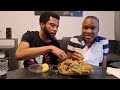 Egusi soup and fufu#mukbang