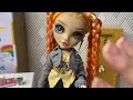 How To Do 3D Braids/4 Strand Box Braid Ft. Rainbow High Sparkle & Shine Clementine Doll