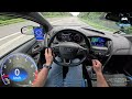 TUNED FORD FOCUS RS MK3 420HP | 264KM/H on GERMAN AUTOBAHN [NO SPEED LIMIT]
