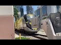 Brightline train departing West Palm Beach for Orlando