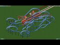 RCT2 Ride Overview - Mine Ride
