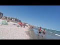 Plimbare pe Plaja Mamaia Nord