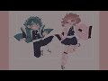 🍙 uraraka and deku as demon slayers | my hero academia | speedpaint 🍙