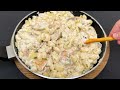 The most delicious and easiest recipe for homemade pasta with chicken! I cook it every day!