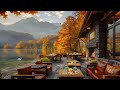 Peaceful Jazz in a Coffee Shop Ambience -Fall Piano Jazz Instrumental Music for Work, Calming Effect