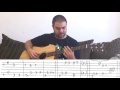 Fingerstyle Tutorial: Stand By Me - w/ TAB (Guitar Lesson)