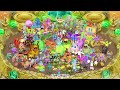 Gold Island – Full Song 4.3.1 With ALL Monsters (Common, Rare and Epic) | My Singing Monsters