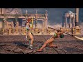 Soulcalibur VI on PC: Dark Skinned Mina vs Tan Cassandra (2 fights)