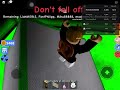 Don’t fall off #roblox