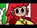 Drawing a Pizza Princess! 🍕✨ | Krita Speedpaint 🎮🎨