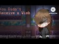 You didn't receive a wish//meme//