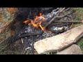 3 Days Solo SURVIVAL; I Built a CAVE with Fireplace, Bushcraft SHELTER. Fish Cooking - wild Camping