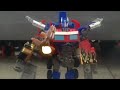 (REMADE) Optimus Prime vs Transit stop motion (b-day special)